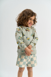 The new mini short sebastian aqua grey 181