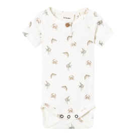 Lil' Atelier romper gio coconut milk/crab 15