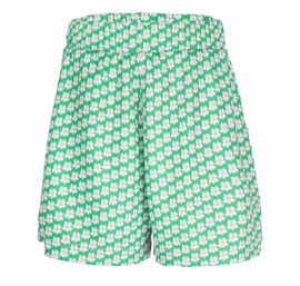 Awesome short print coralie green 52
