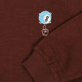 Tumble n dry sweater aldrige bitter chocolate 130
