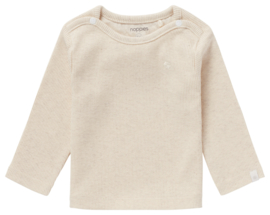 Noppies long sleeve rib oatmeal 15