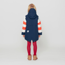 Goasoaky winterjas uni navy streep