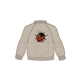 Lil' Atelier teddy bomber met lieveheersbeestje print 82