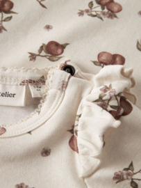 Lil' atelier baby romper gayo turtledove apple 112