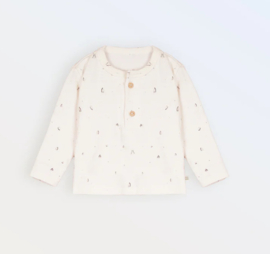 Nono petite maison shirt met huisjes print 06