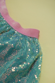 Jubel rokje glitter green 62