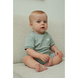 Feetje shortama summer special zeegroen