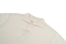 Mini rebels gebreide polo azra dark ecru 114