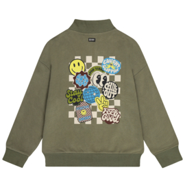 Tumble n dry sweater milton central green 126