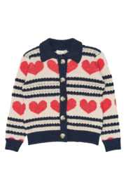 The new vest knit vallie gardenia striped 02