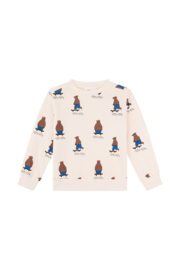 Mini rebels sweater nova print dark ecru 17