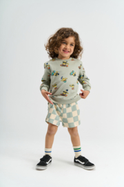 The new mini short sebastian aqua grey 181