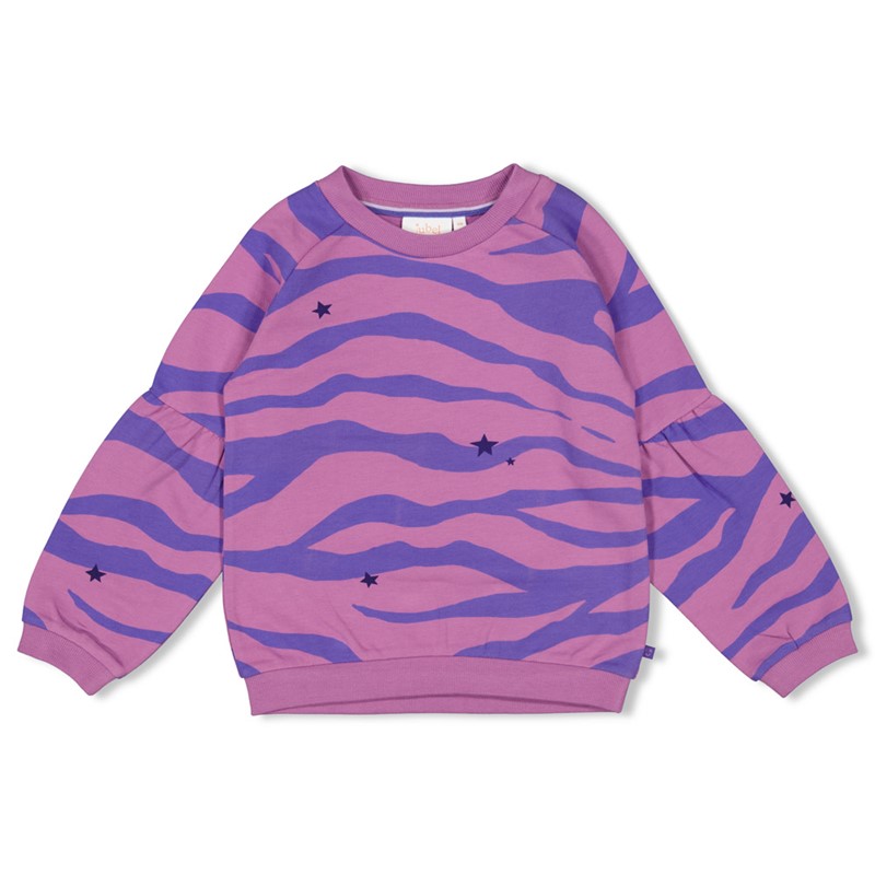 Jubel zebra sweater lila 34