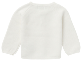 Noppies knit cardigan white naga 01