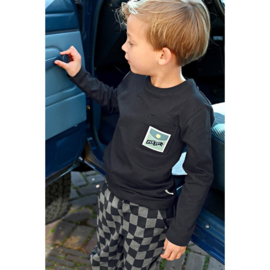 Sturdy broek anthracite melange 104