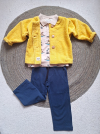 BADSTOF VESTJE - KANARIE GEEL