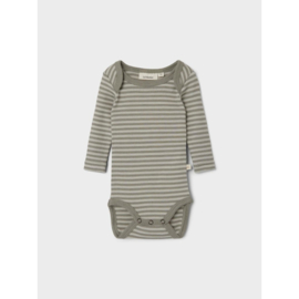 Lil' Atelier bay merino wollen romper fable 88