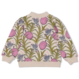Jubel print sweater 01