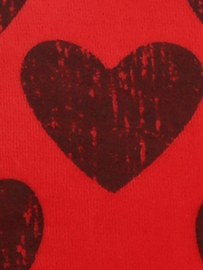 Looxs little shirt velvet heart 22