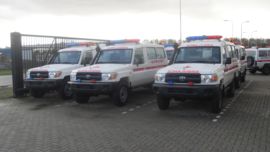 Toyota Land Cruiser HZJ78 ambulance