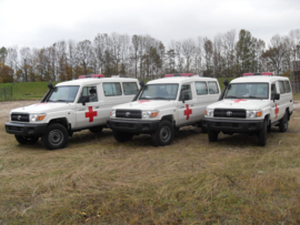 Toyota Land Cruiser HZJ78 ambulance