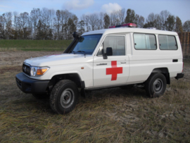 Toyota Land Cruiser HZJ78 ambulance