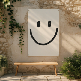 Tuinposter | 80 x 60 CM | Smile