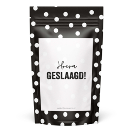 Sweeties | Dots snoepzak | Hoera geslaagd!