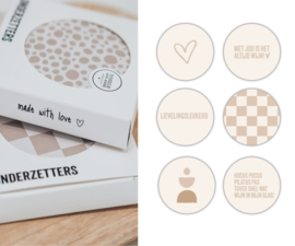 Onderzetters | Set 12 | In giftbox