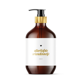 Luxe handzeep | Vriendinnetje | Goudfolie
