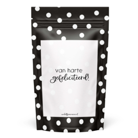 Sweeties | Dots snoepzak | Van harte gefeliciteerd