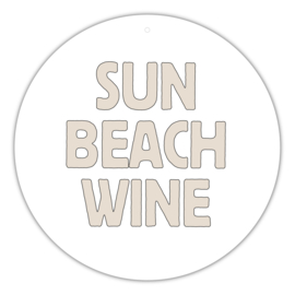 Muurcirkel | Roundie | Sun Beach Wine