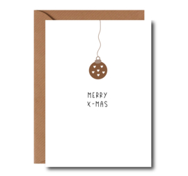 A6 kerstkaart | Merry XMAS