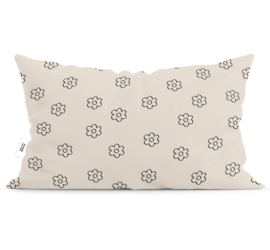 Buitenkussen | XXL | 60 x 40 CM | Cute Flowers