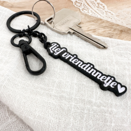 Sleutelhanger | Lief vriendinnetje