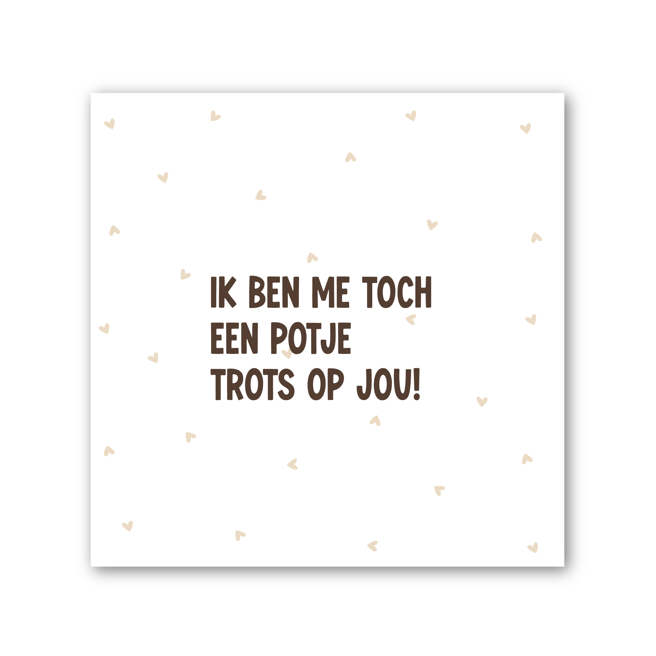 Tegeltje op Forex | In geschenkverpakking | Trots