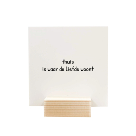 Quote blockie | Thuis
