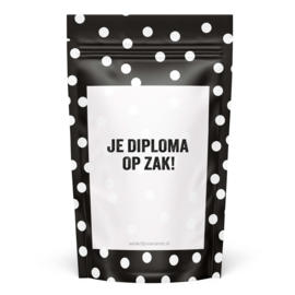 Sweeties | Dots snoepzak | Je diploma op zak!