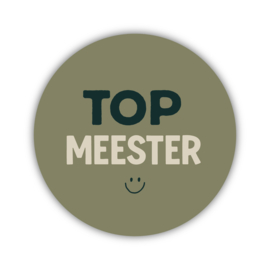 Onderzetter | Top meester | Nature Greens | 2 stuks