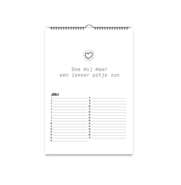 Verjaardagskalender | Taart & Chocola