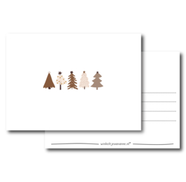 A6 kerstkaart | Boompjes