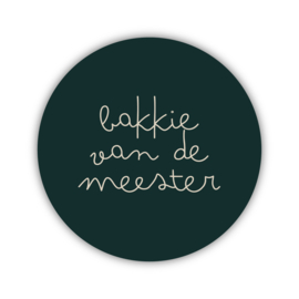Onderzetter | Bakkie van de meester | Nature Greens | 2 stuks