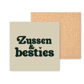 Kleurrijk tegeltje | Zussen & besties | 11 CM