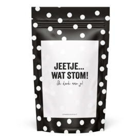 Sweeties | Dots snoepzak | Jeetje wat stom, ik denk aan je!