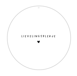 Muurcirkel | Roundie | Lievelingsplekje