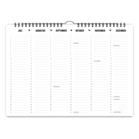 Familieplanner 2027 | A4