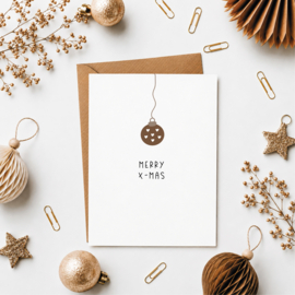 A6 kerstkaart | Merry XMAS
