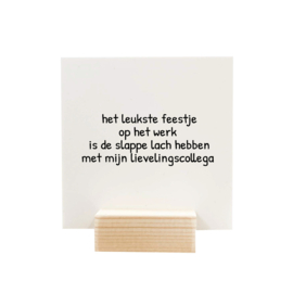 Quote blockie | Lievelingscollega