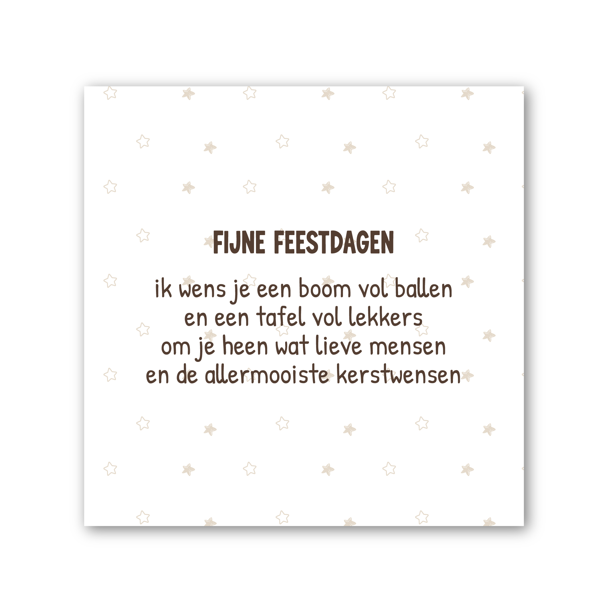 Tegeltje op Forex | In geschenkverpakking | Fijne feestdagen