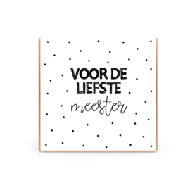 Giftbox | Voor de meester